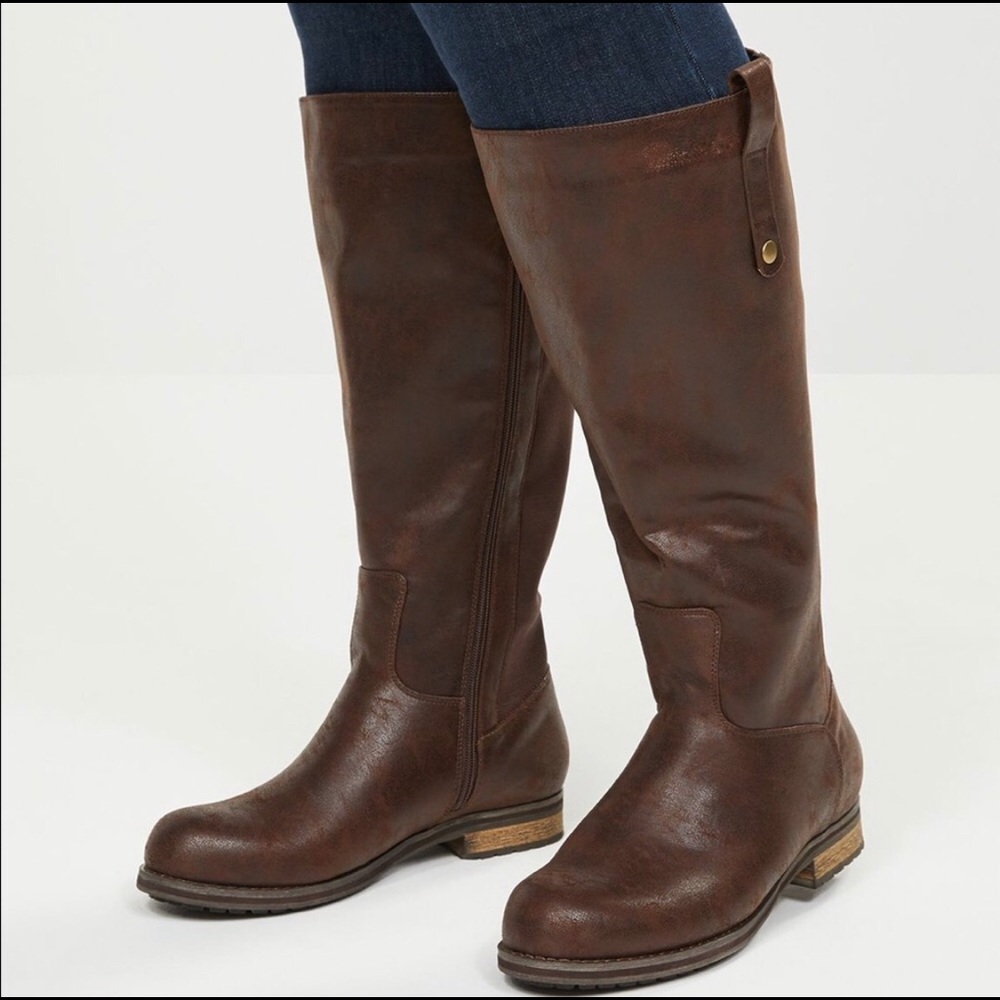 *NEW* Riding Boot (Size 11 WIDE) Wide-Calf